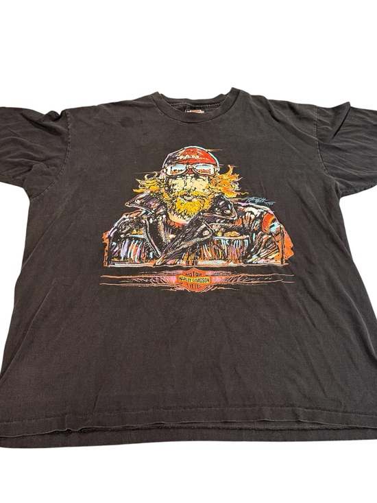 Harley-Davidson Other - Vintage Harley Davidson Paul Smith tee shirt black 90s men’s XL Holoubek